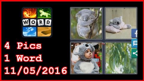 4 Pics 1 Word - Daily Puzzle - Australia 2016 - 11/05/2016 - 11/5/2016 - November 5, 2016 - Answer