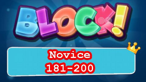 BLOCK! Novice Level 181-200 (Basic) - Lösung Solution Walkthrough