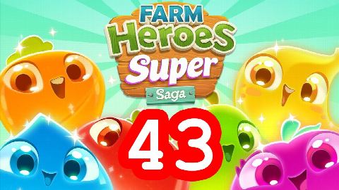 Farm Heroes Super Saga - Level 43 - Lösung Solution Walkthrough
