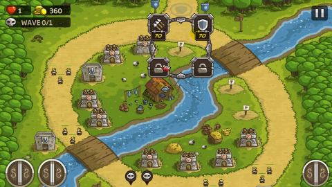Kingdom Rush - Twin River Pass - Iron Challenge - Casual - Lösung Solution Answer Walkthrough