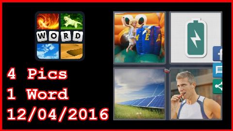 4 Pics 1 Word - 12/04/2016 - Daily Puzzle - Christmas 2016 - 12/4/2016 - December 4, 2016 - Answer