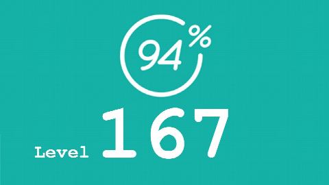 94 Prozent (94%) - Level 167 - Etwas, das du immer auf morgen verschiebst - Lösung