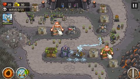 Kingdom Rush - The Dark Tower - Campaign - Casual - Lösung Solution Answer Walkthrough
