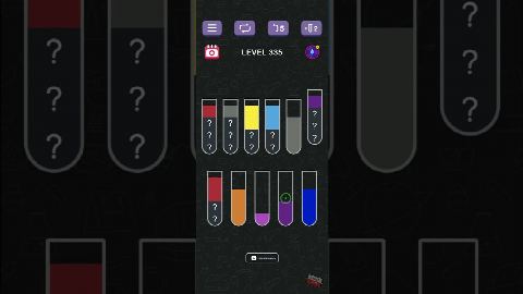 Water Sort Puzzle | Guru Game - Level 335 gelöst