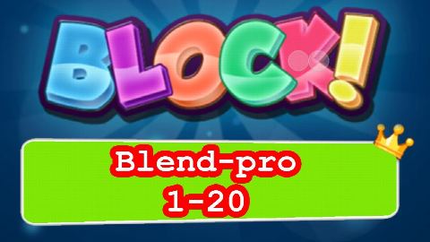 BLOCK! Blend-pro Level 1-20 (Special Platinum) - Lösung Solution Walkthrough