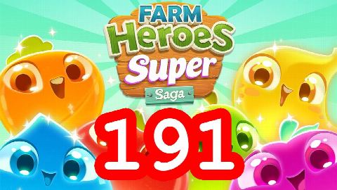 Farm Heroes Super Saga - Level 191 - Lösung Solution Walkthrough