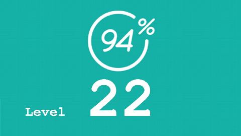 94 Prozent (94%) - Level 22 - Bild Wellness - Lösung