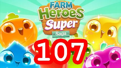 Farm Heroes Super Saga - Level 107 - Lösung Solution Walkthrough