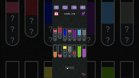 Water Sort Puzzle | Guru Game - Level 278 gelöst