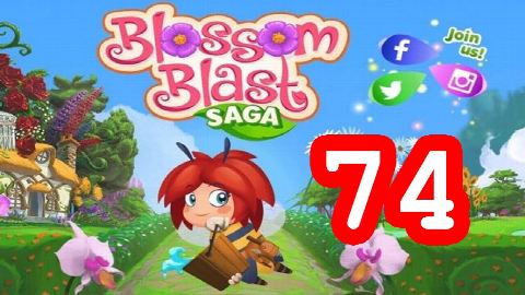 Blossom Blast Saga - Level 74 - Lösung Solution Walkthrough