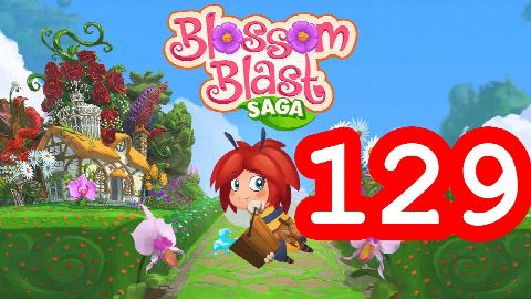 Blossom Blast Saga - Level 129 - Lösung Solution Walkthrough