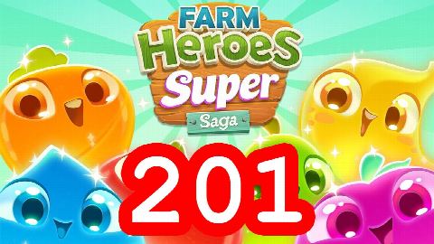 Farm Heroes Super Saga - Level 201 - Lösung Solution Walkthrough