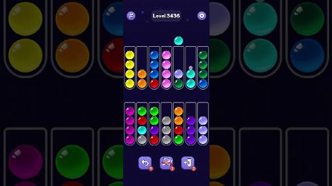 Ball Sort Puzzle – Level 3431–3440 gelöst