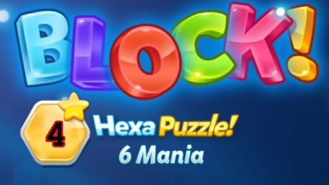 BLOCK! Hexa Puzzle! 6 Mania Level 4 (Basic) - Lösung Solution Walkthrough