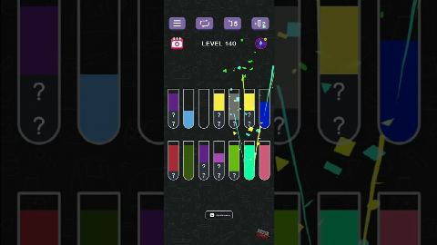 Water Sort Puzzle | Guru Game - Level 140 gelöst