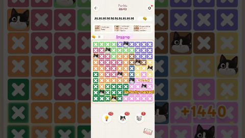 Oakever Meowdoku – Level 1311–1320 gelöst