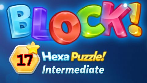 BLOCK! Hexa Puzzle! Intermediate Level 17 (Basic) - Lösung Solution Walkthrough