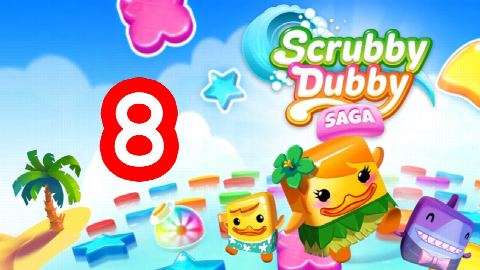 Scrubby Dubby Saga - Level 8 - Lösung Solution Walkthrough
