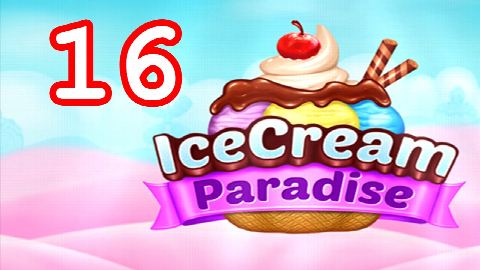 Ice Cream Paradise - Match 3 - Level 16 - Lösung Solution Walkthrough