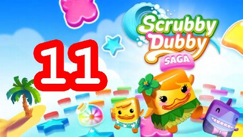 Scrubby Dubby Saga - Level 11 - Lösung Solution Walkthrough
