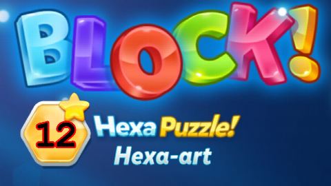 BLOCK! Hexa Puzzle! Hexa-art Level 12 (Premium) - Lösung Solution Walkthrough