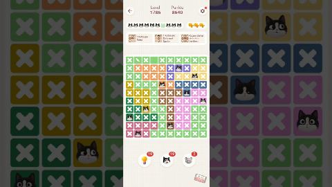 Meowdoku: Brain Puzzle Games – Level 1781–1790 gelöst