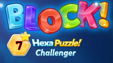 BLOCK! Hexa Puzzle! Challenger Level 7 (Rotate) - Lösung Solution Walkthrough