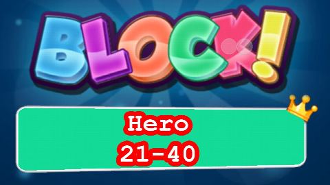 BLOCK! Hero Level 21-40 (Premium) - Lösung Solution Walkthrough