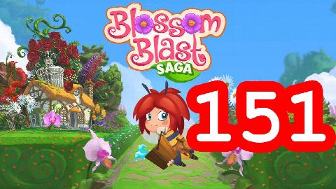 Blossom Blast Saga - Level 151 - Lösung Solution Walkthrough