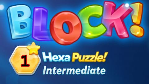 BLOCK! Hexa Puzzle! Intermediate Level 1 (Basic) - Lösung Solution Walkthrough