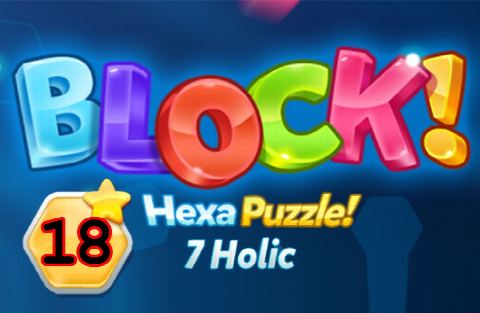 BLOCK! Hexa Puzzle! 7 Holic Level 18 (Rotate) - Lösung Solution Walkthrough