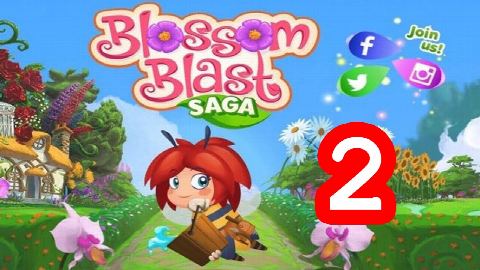 Blossom Blast Saga - Level 2 - Lösung Solution Walkthrough