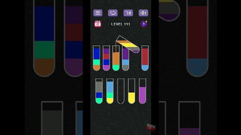 Water Sort Puzzle | Guru Game - Level 111 gelöst