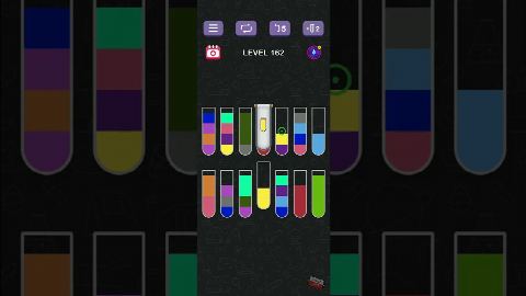 Water Sort Puzzle | Guru Game - Level 162 gelöst