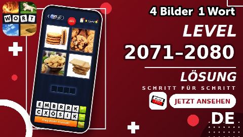 4 Bilder 1 Wort – Level 2071–2080 gelöst | Alle Lösungen (Update: 2026)