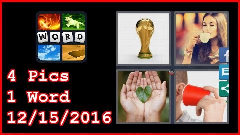 4 Pics 1 Word - 12/15/2016 - Daily Puzzle - Christmas 2016 - 12/15/2016 - December 15, 2016 - Answer