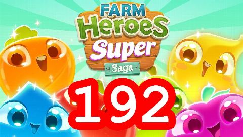Farm Heroes Super Saga - Level 192 - Lösung Solution Walkthrough