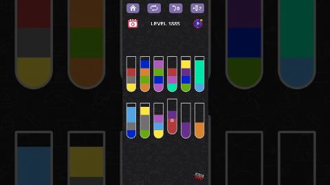 Water Sort Puzzle – Level 1881–1890 gelöst