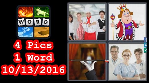 4 Pics 1 Word - Daily Puzzle - Halloween 2016 - 10/13/2016 - 10/13/2016 - October 13, 2016 - Answer