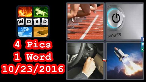 4 Pics 1 Word - Daily Puzzle - Halloween 2016 - 10/23/2016 - 10/23/2016 - October 23, 2016 - Answer