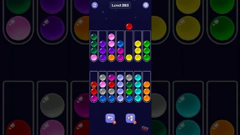 Ball Sort Puzzle – Level 381–390 gelöst