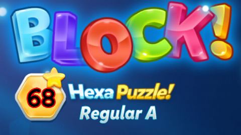 BLOCK! Hexa Puzzle! Regular A Level 68 (Basic) - Lösung Solution Walkthrough
