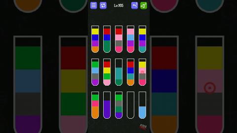 Water Sort - puzzle games – Level 161–170 gelöst