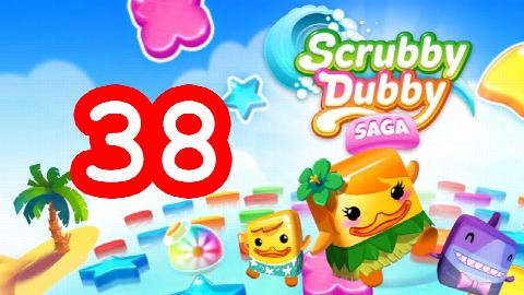 Scrubby Dubby Saga - Level 38 - Lösung Solution Walkthrough