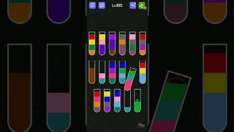 Water Sort - puzzle games – Level 861–870 gelöst